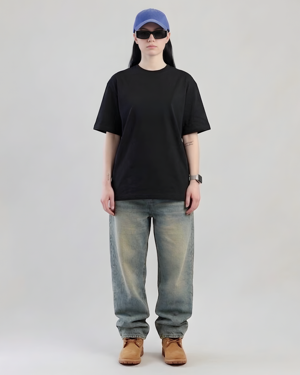 Ghalf Street Essential Oversized Tee